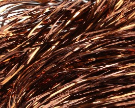 Tinsel Blend Hair, Copper Brown